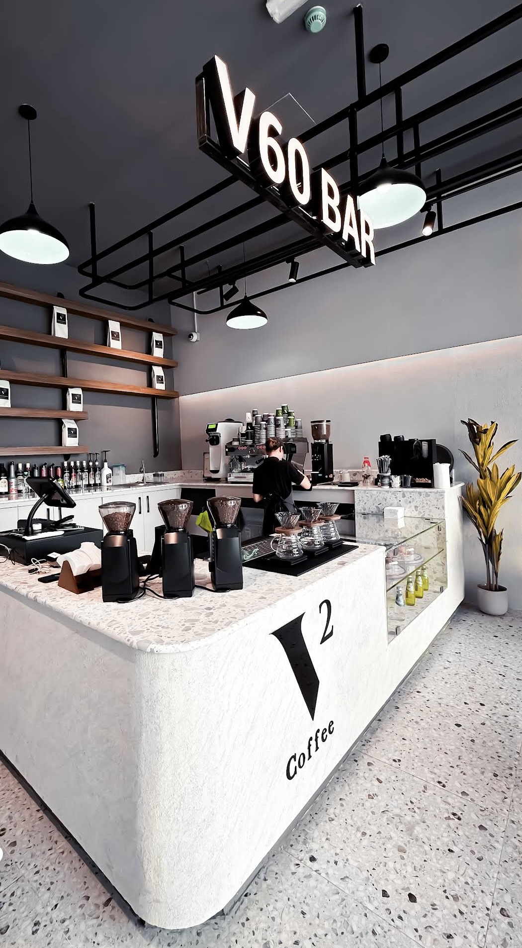 V2 Coffee V60 Bar interior